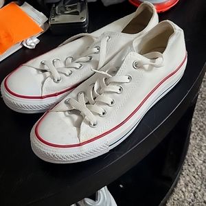 White Converse All Star